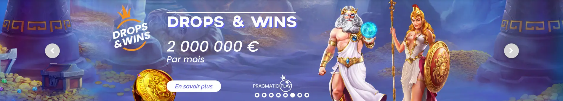 Drop and Wins — Roll Block Casino