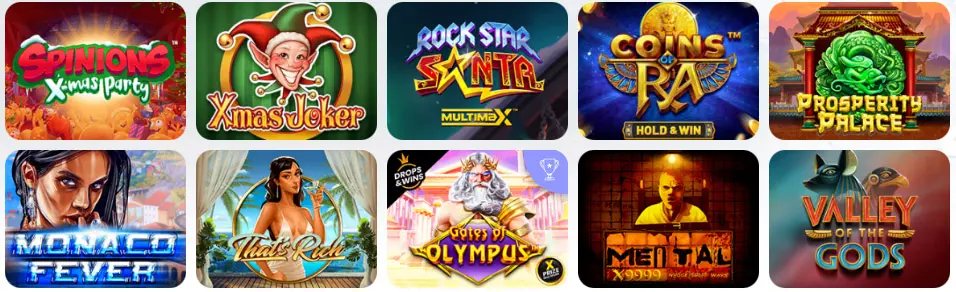 Machines à sous classiques — Roll Block Casino