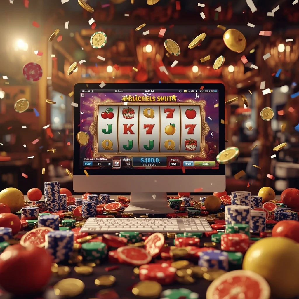 Machines à sous affichées à l'écran Roll Block Casino